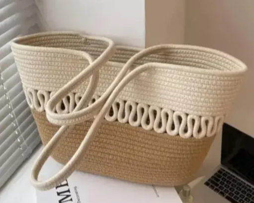 Cute Jute Bucket Bag