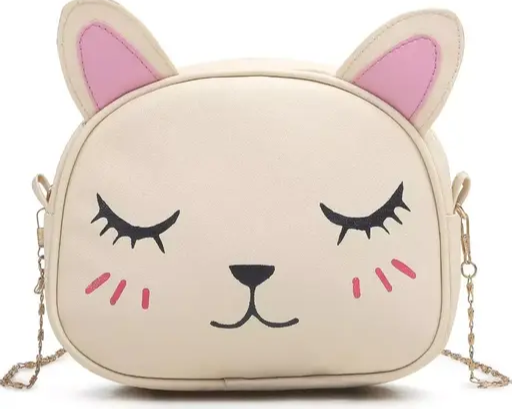 Cute Kitty Resin Sling Bag